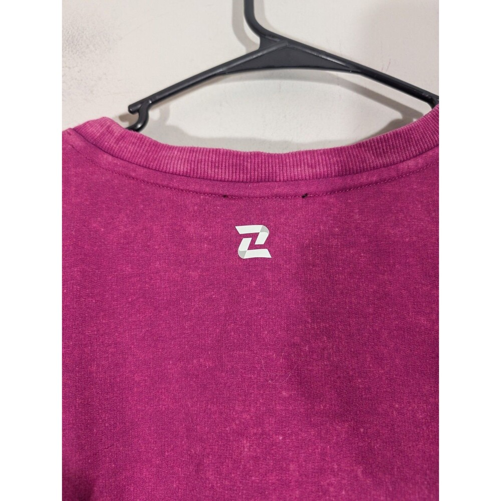 Zelos Womens Pink Crewneck Athletic Sweatshirt Sz 2X Outdoor Gym Casual - Picture 6 of 8